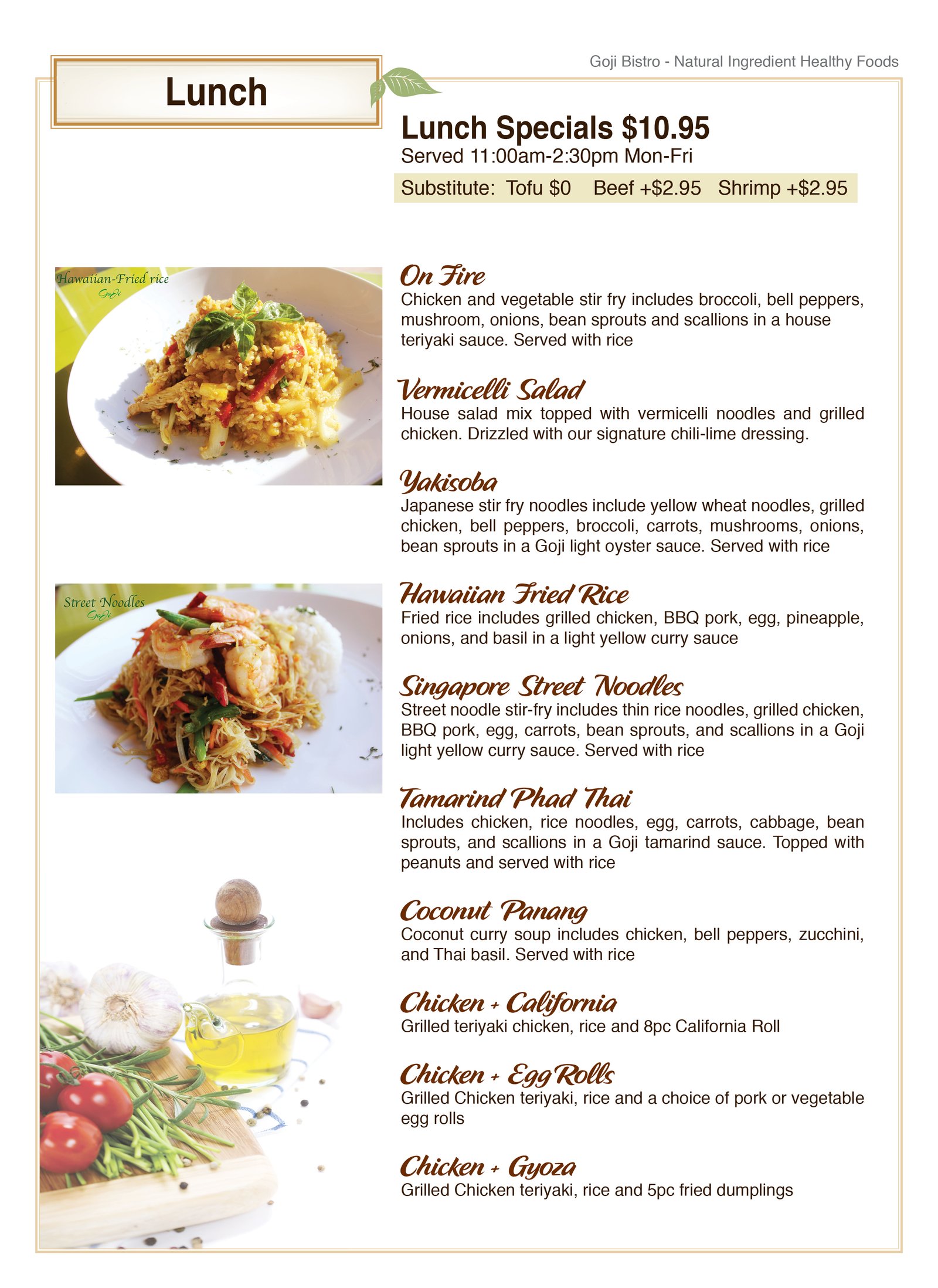 Menu Gebe Menu