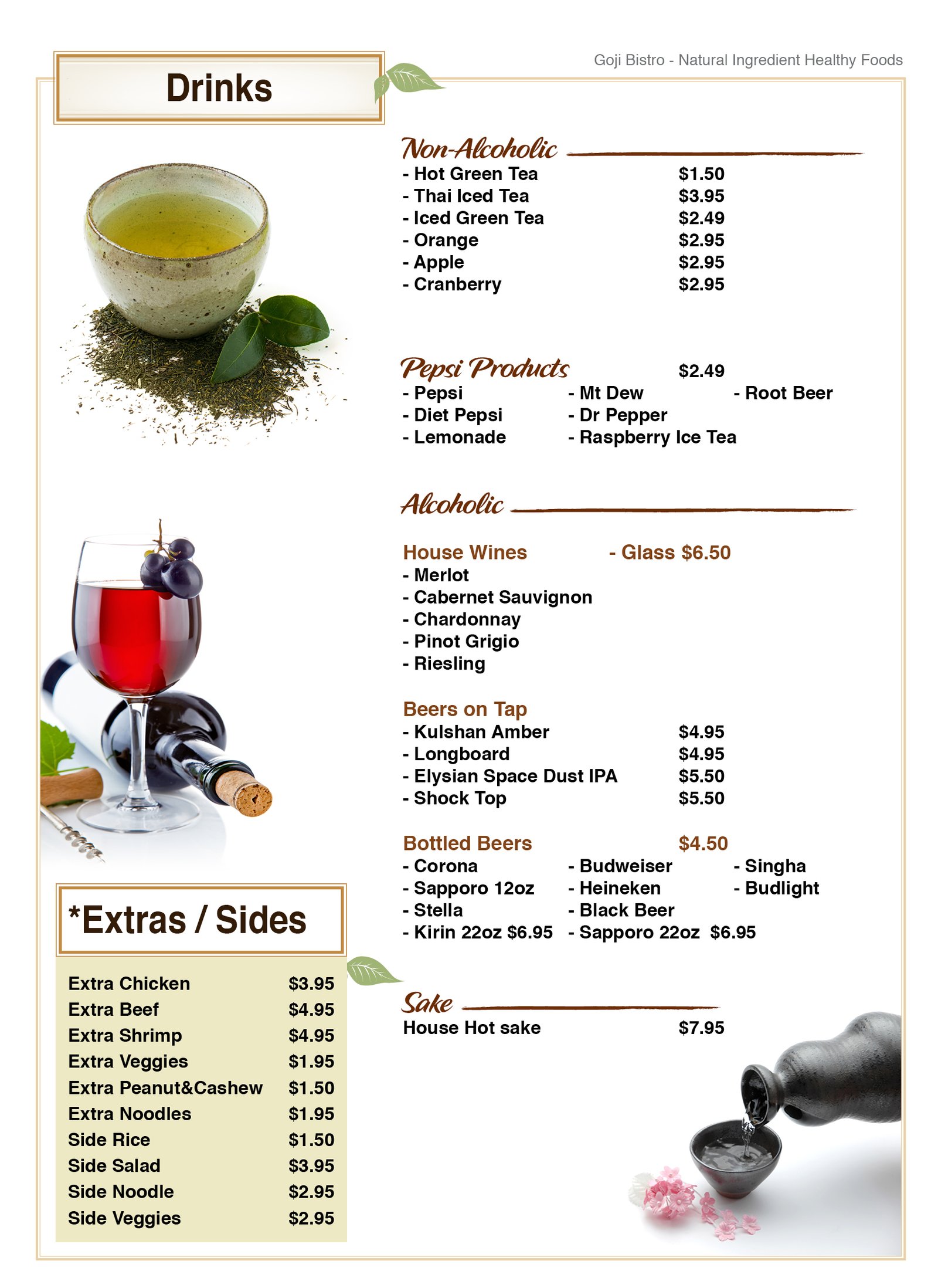 Pill Menu Menu