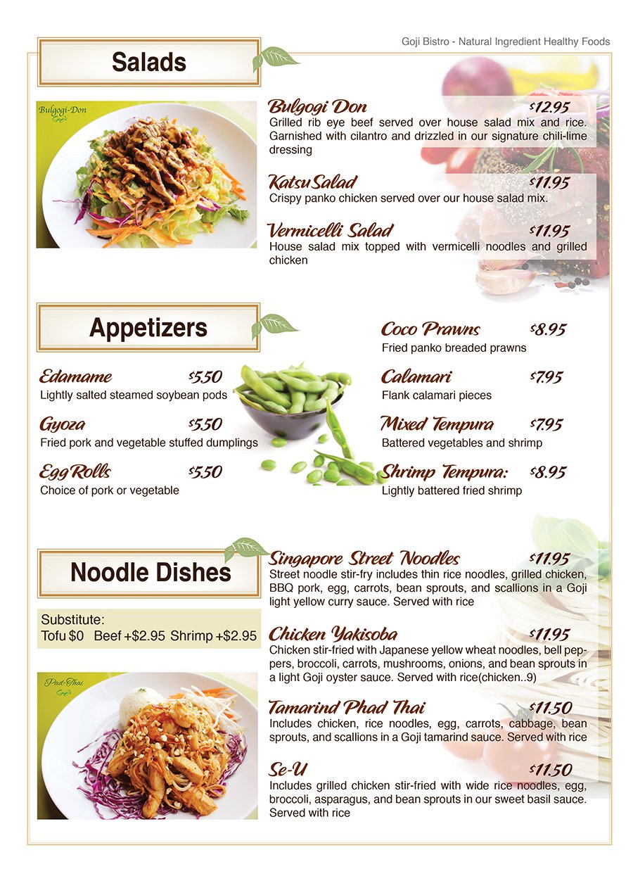 Menu Gebe Menu